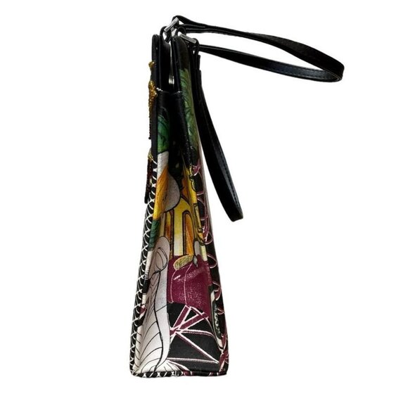 Prezzo Ocean Drive Black Tote Handbag or Shoulder Purse Sequined and Beaded Bag - Picture 4 of 14